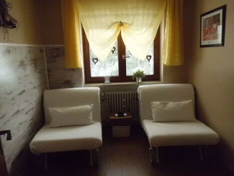 Kleines Schlafzimmer bei Belegung von 2 Personen