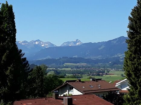 Ausblick vom Balkon