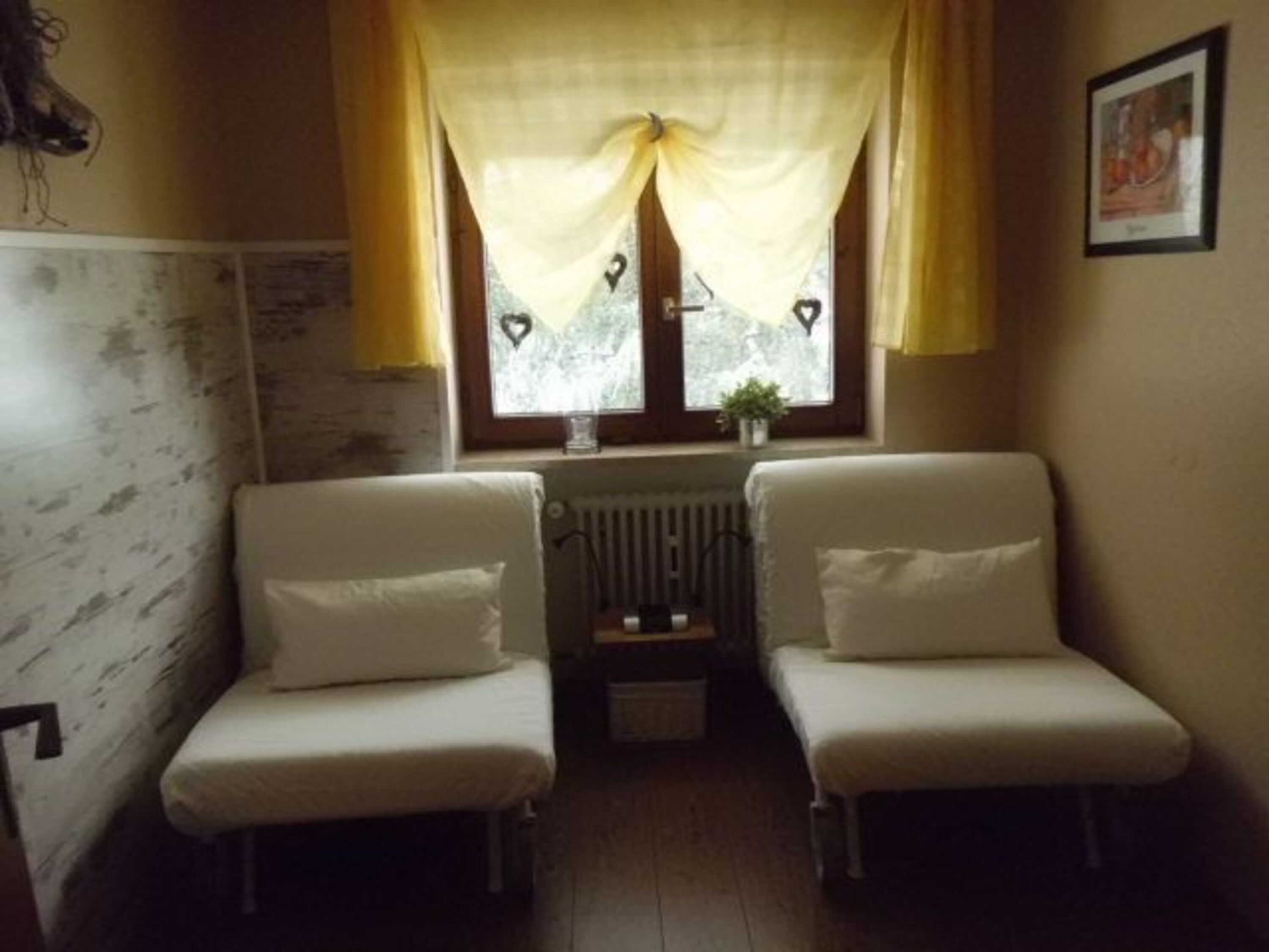 Kleines Schlafzimmer bei Belegung von 2 Personen