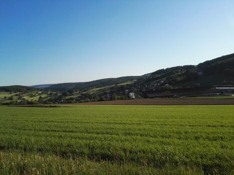 Blick in den Spessart