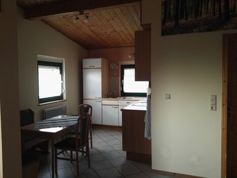 Blick in den Küchenbereich