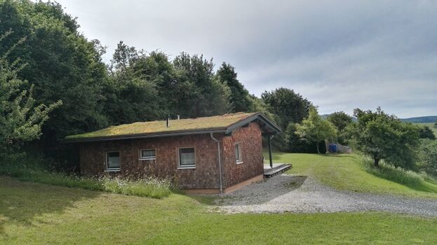 Ferienhaus im Frühling