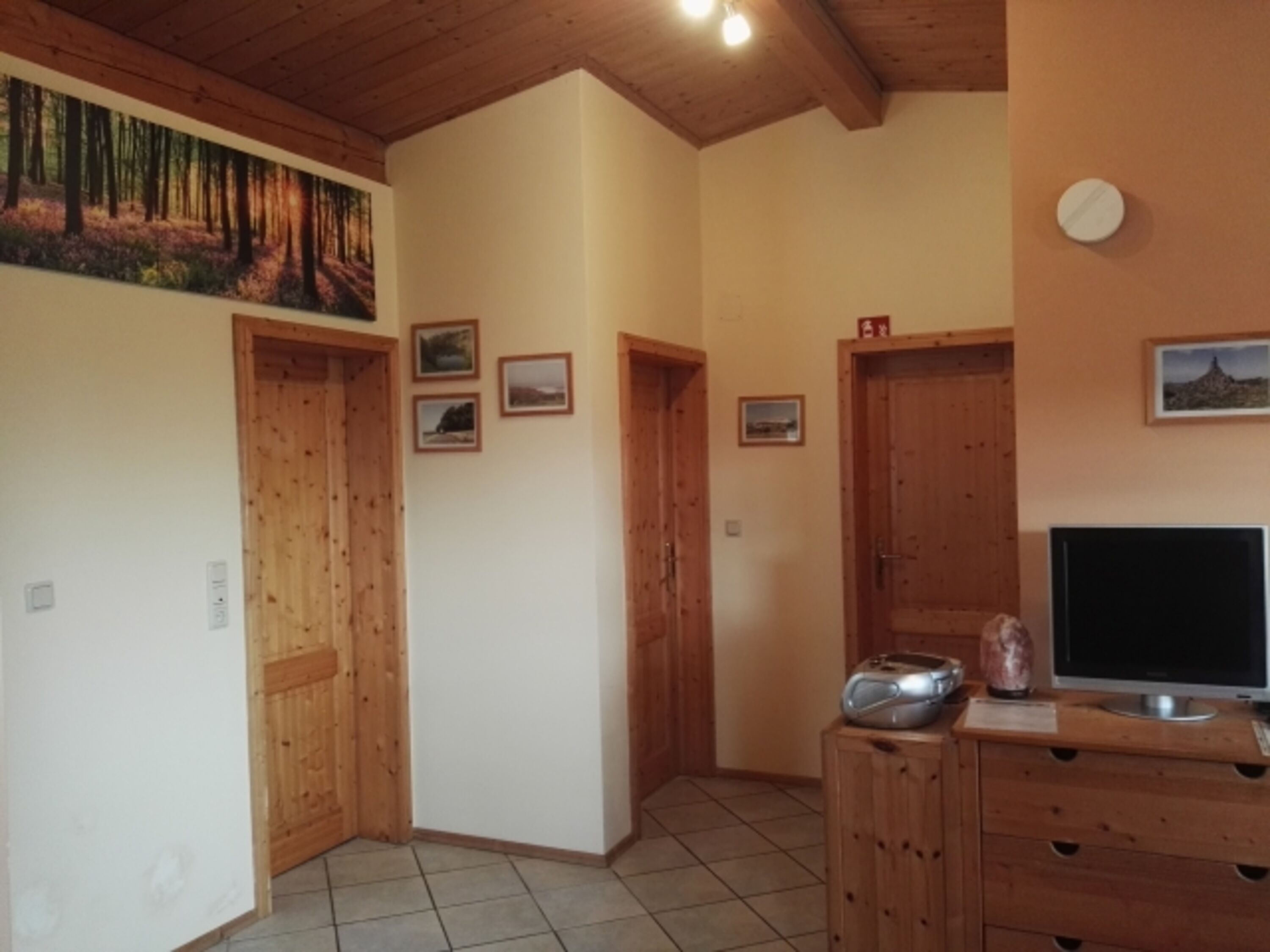 Blick in den Wohnbereich