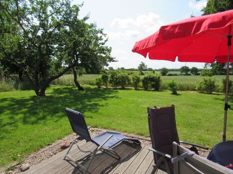 Südterrasse - Blick nach Südosten