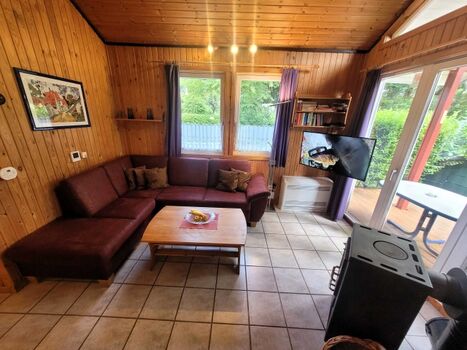 Wohnbereich Ferienhaus Merle Ferienhäuser Marx