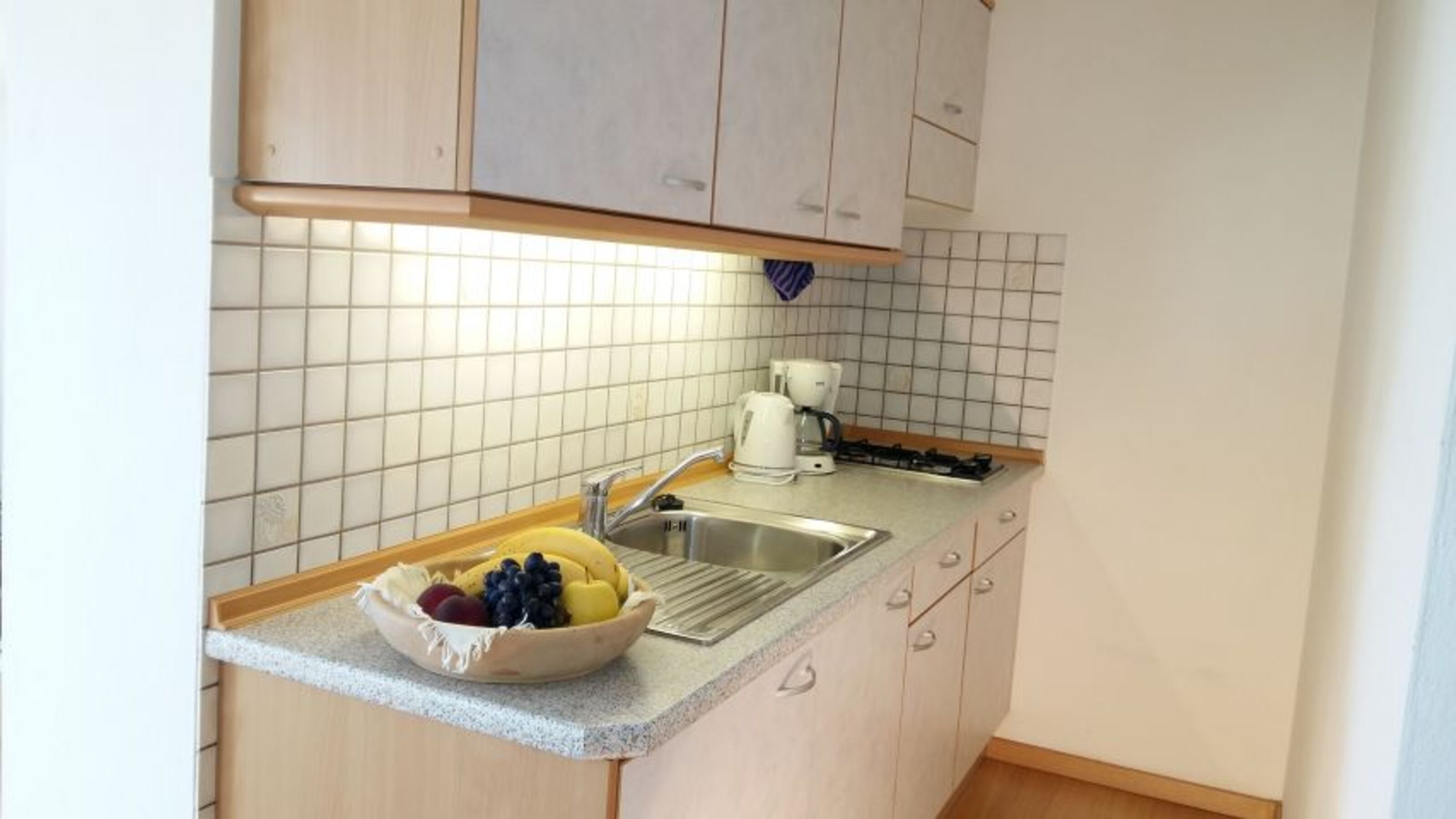Küche Appartment mit Westblick