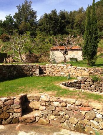 Blick zur Dependance