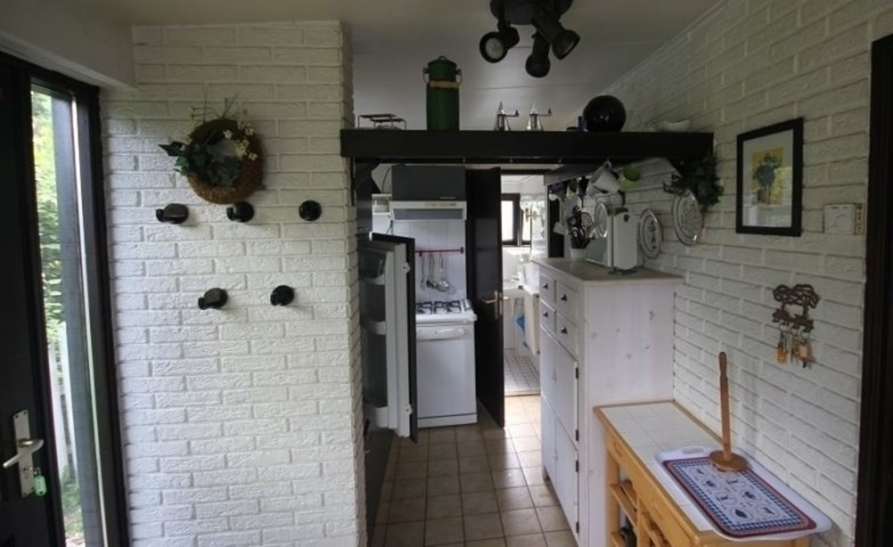 Blick in die Küche