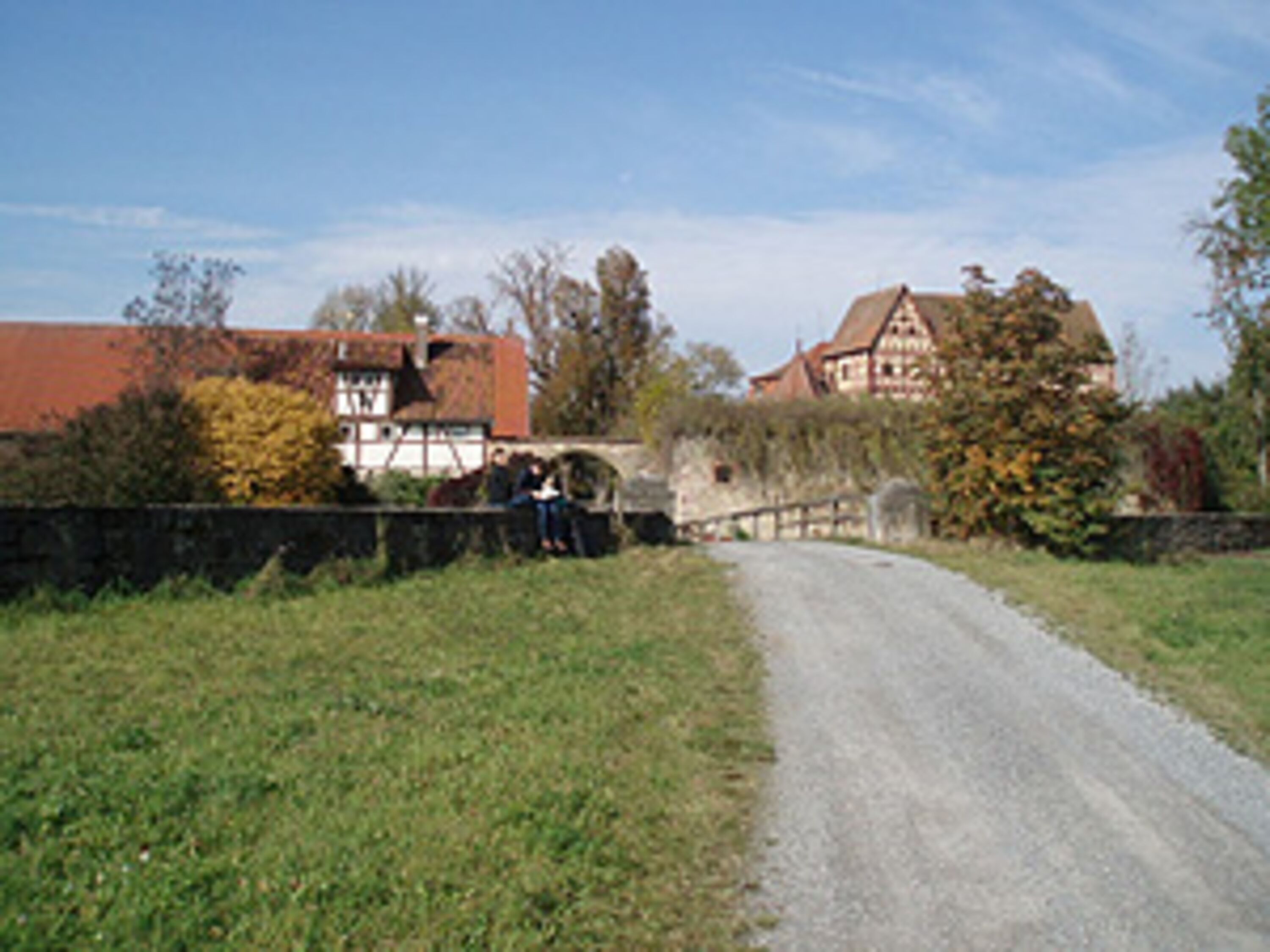 Blick auf das Gärtnerhaus