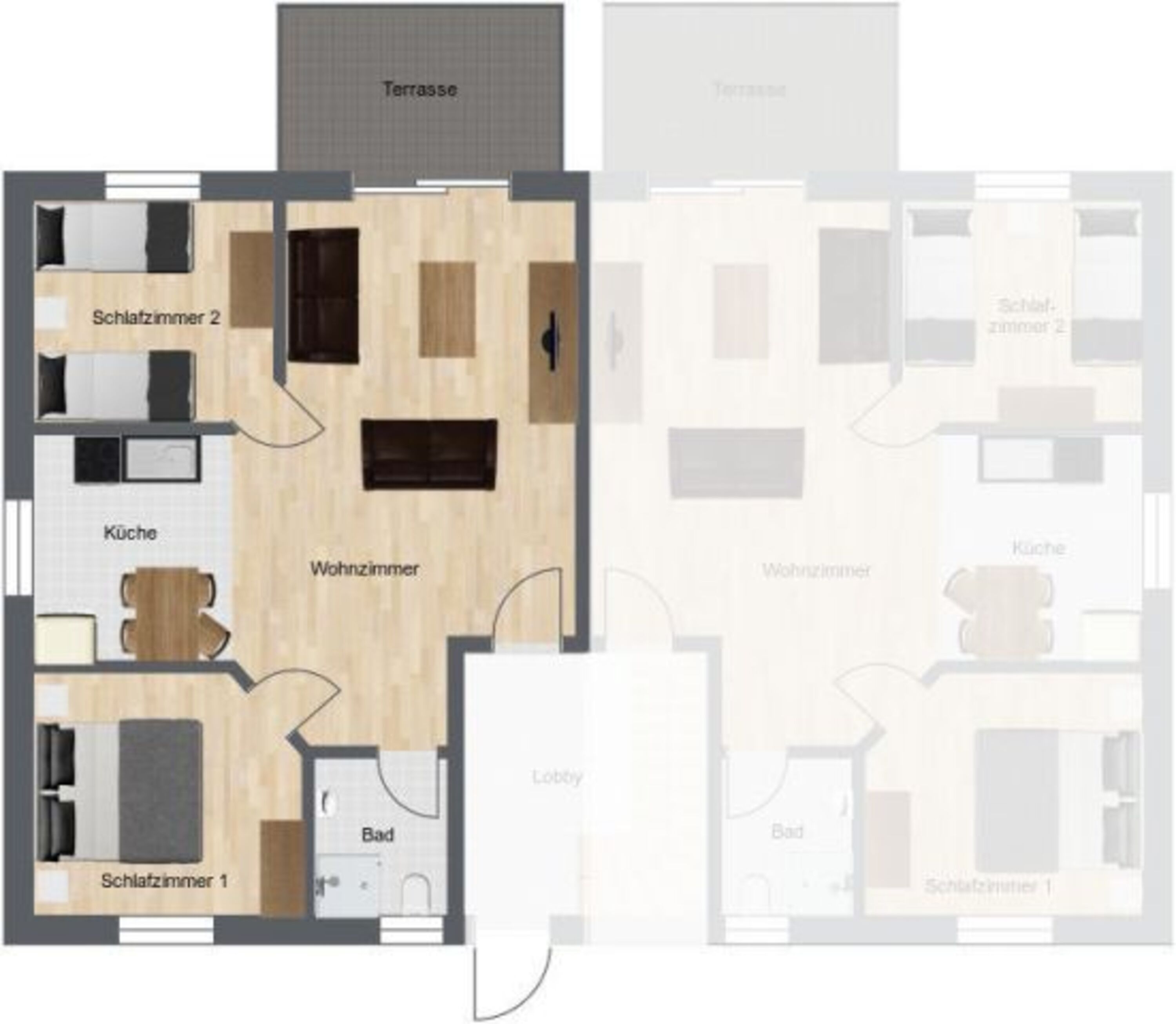 Wohnungsgrundriss