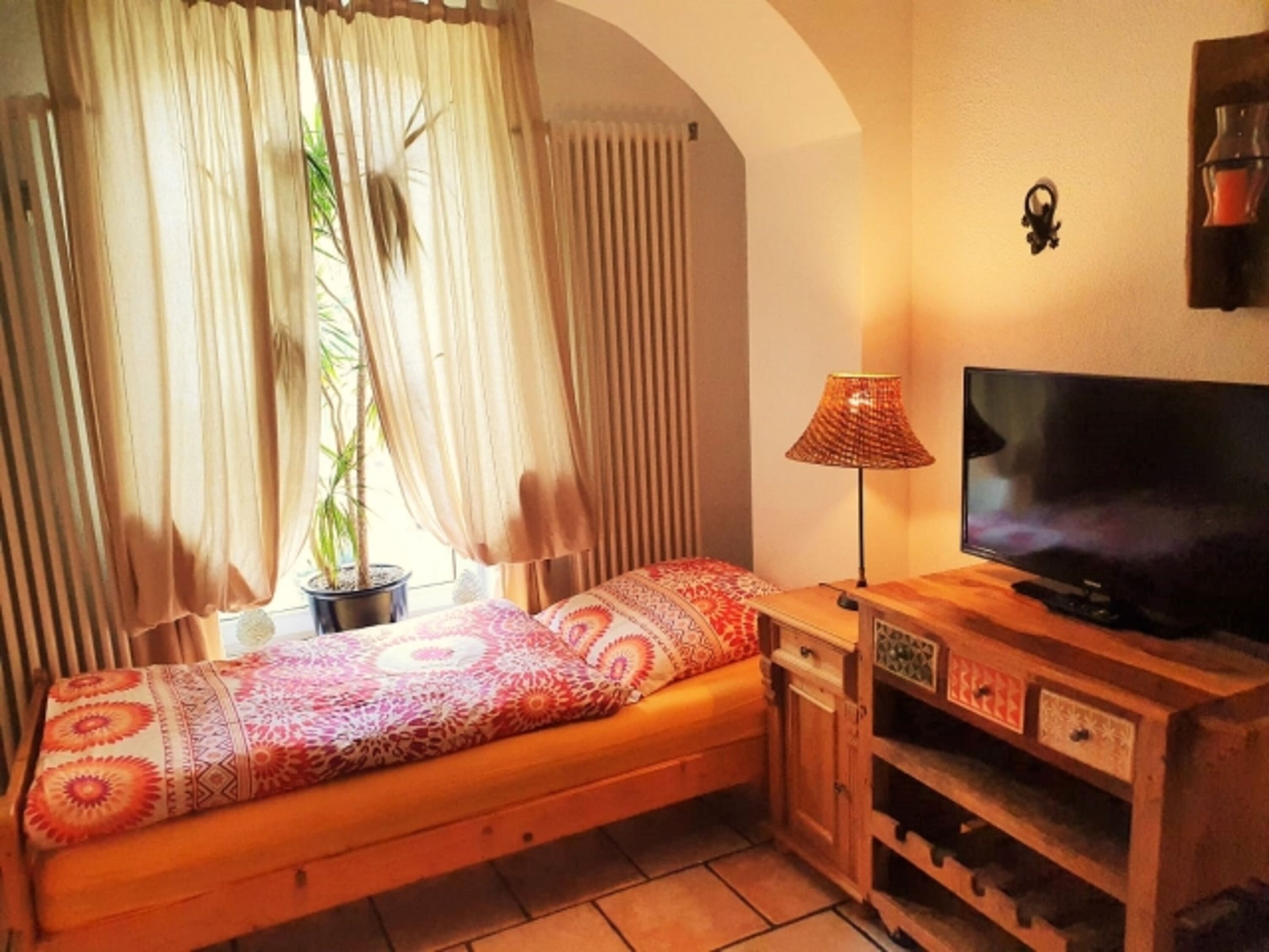 Kutscherhaus Casa Chabeli - Schlafzimmer