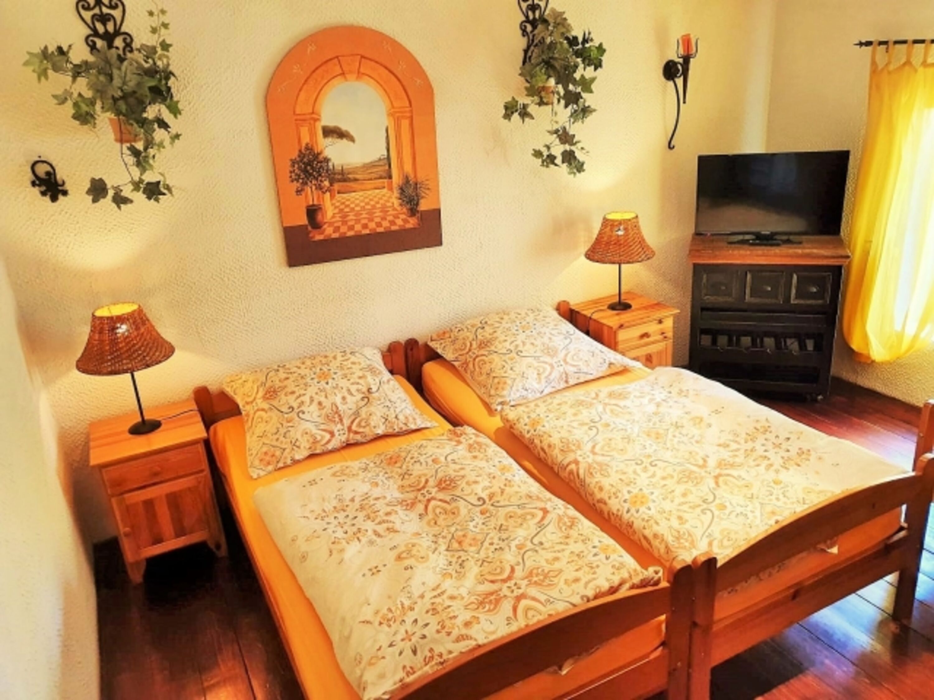 Kutscherhaus Casa Chabeli - Schlafzimmer