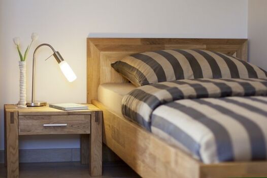 Schlafzimmer mit 2 Einzelbetten