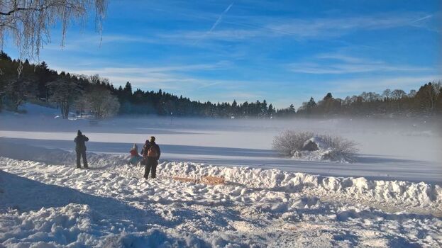 Winter in Hahnenklee (am Kurpark)
