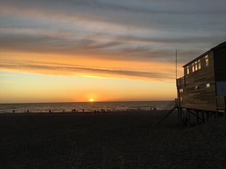 Sonnenuntergang am Paal 6