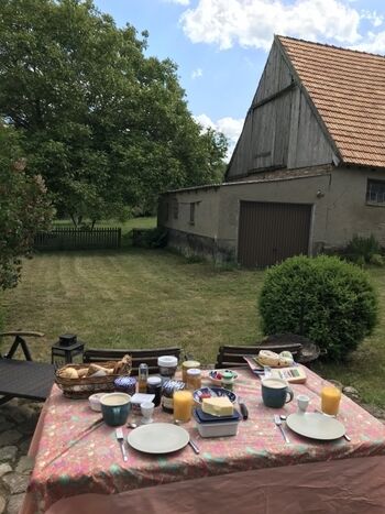 Blick von der Terrasse 