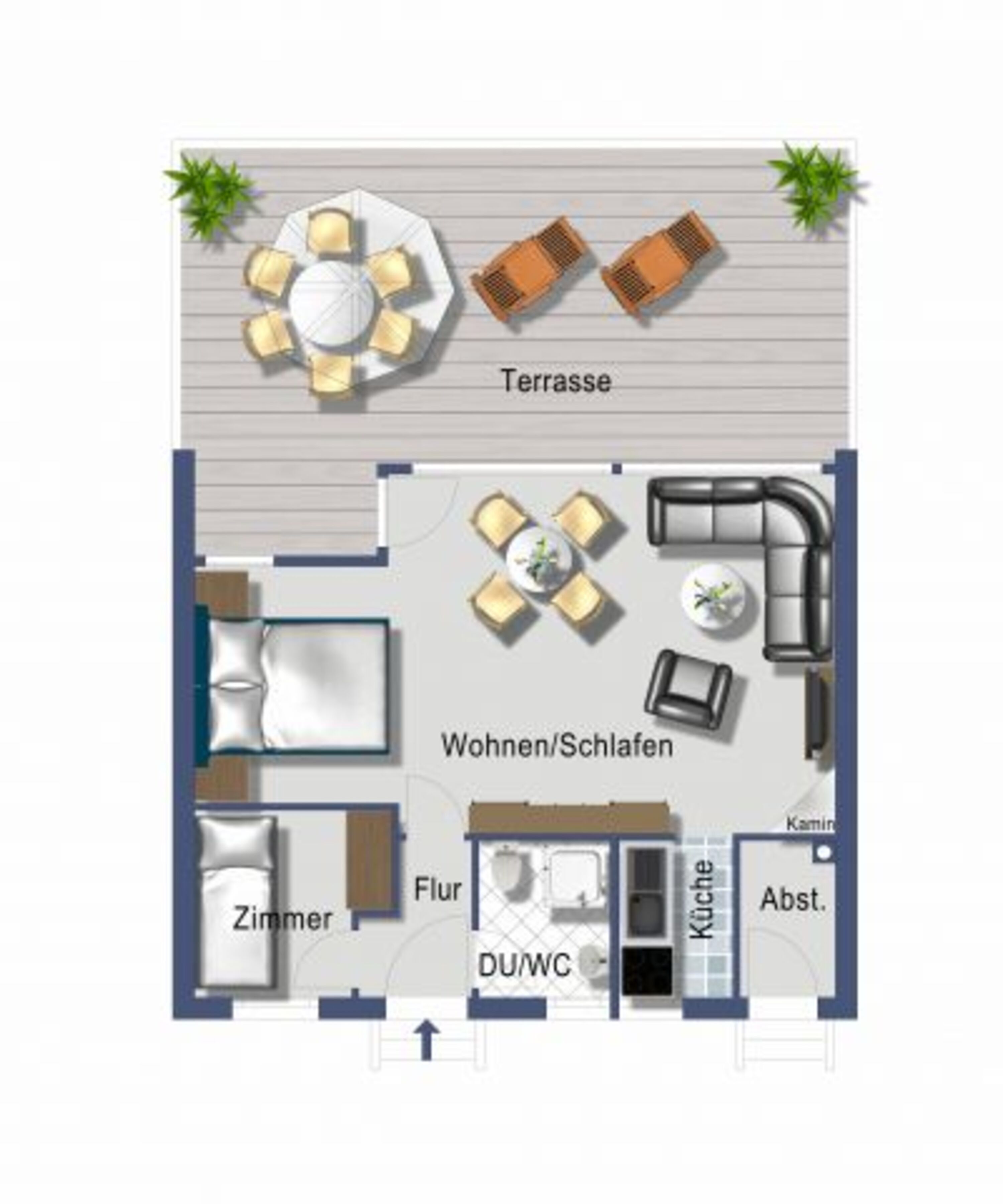 funktionaler Grundriss