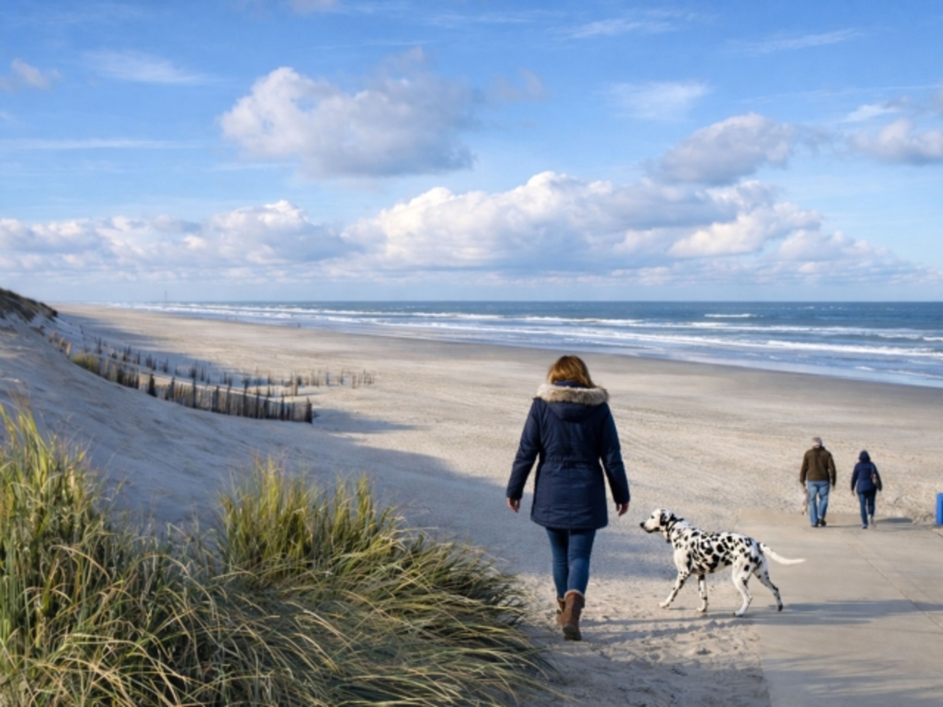 Hundestrand 800 m entfernt