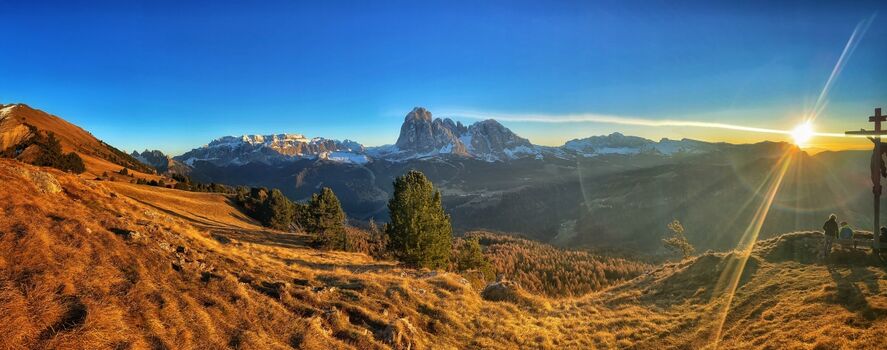 Golden hours in the Dolomites