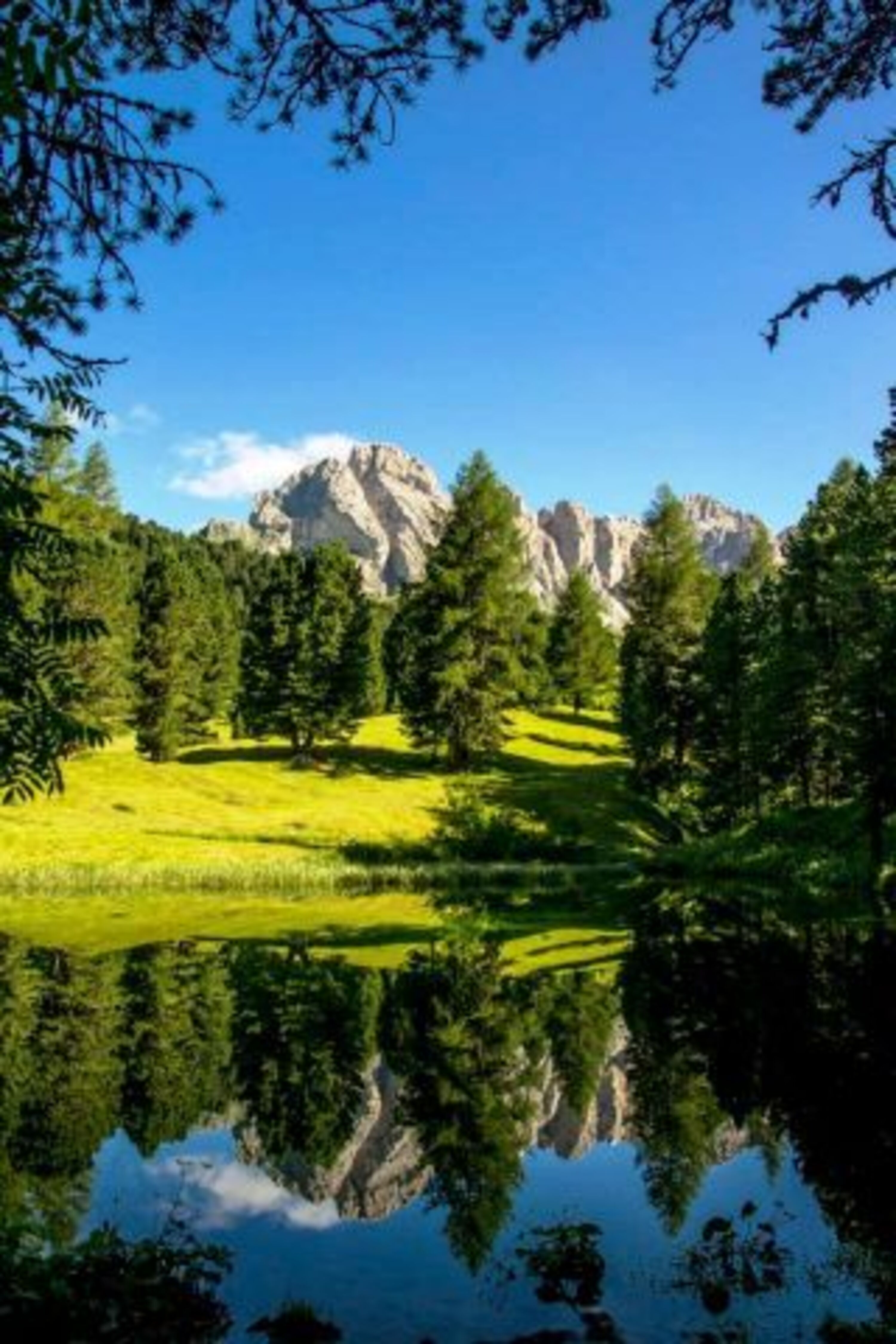 Malerische Bergseen