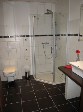 Badezimmer im Erdgeschoss