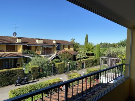 Sicht von der zweiten Terrasse