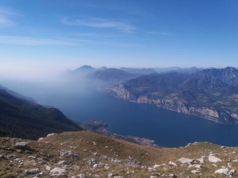 Panoramasicht vom Monte Baldo 