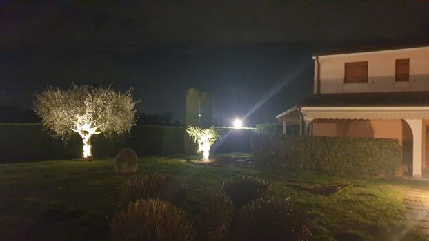 Beleuchtung im Gartenbereich