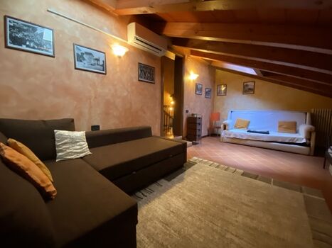 Das Dachgeschosszimmer im OG