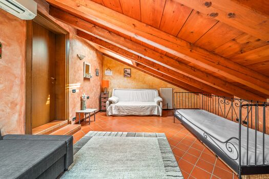 Das Dachgeschosszimmer im OG
