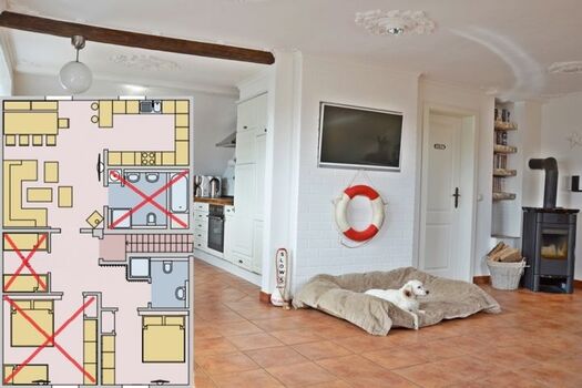 Auch als Angebot für max. 2 Personen mit reduzierter Zimmeranzahl & reduziertem Preis.