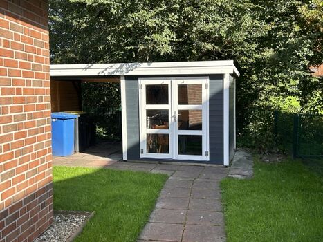 Gartenhaus mit Unterstellmöglickkeit Fahrräder