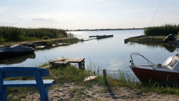 Die wilder Strand liegt ca. 1 km von uns entfernt.