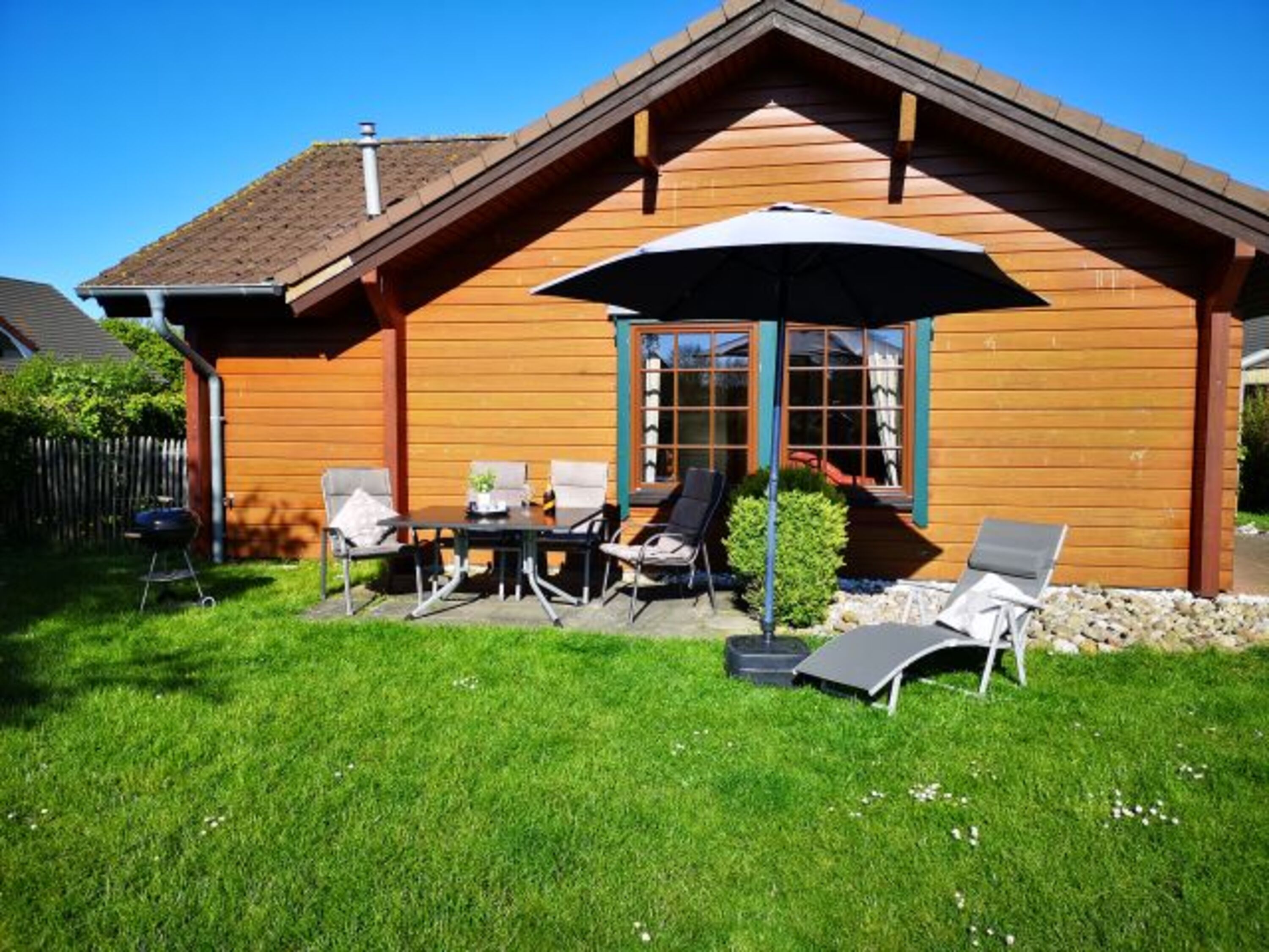 Sonnige Terrasse