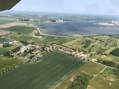 Wulfen Toplage am Binnensee und Meer