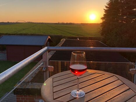 Traumhafter Ausblick vom Balkon