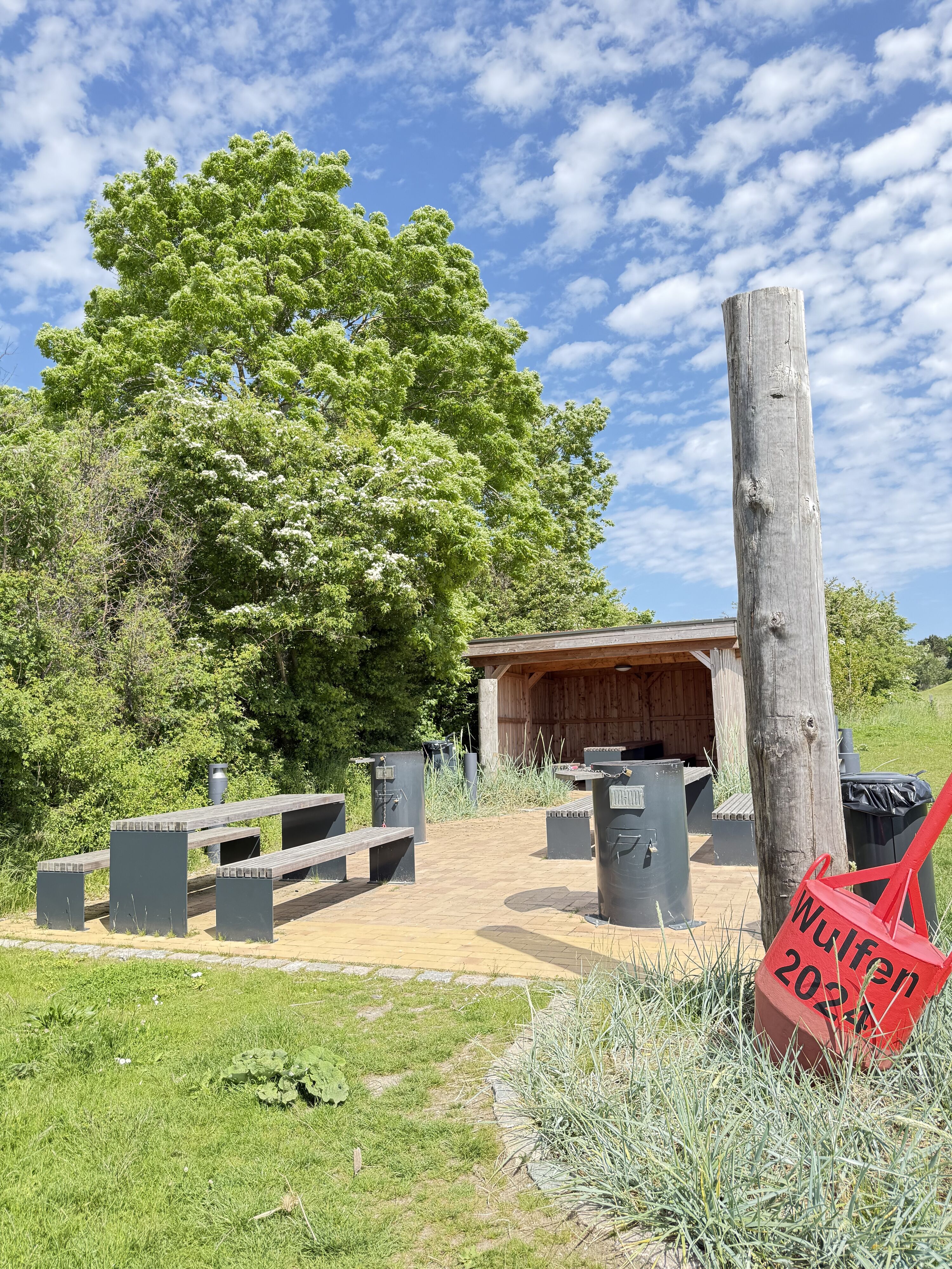 Grillplatz in Wulfen am Strand