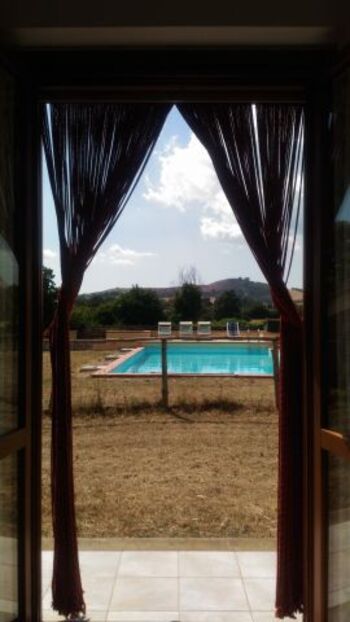 Ausblick aus dem Wohnzimmer