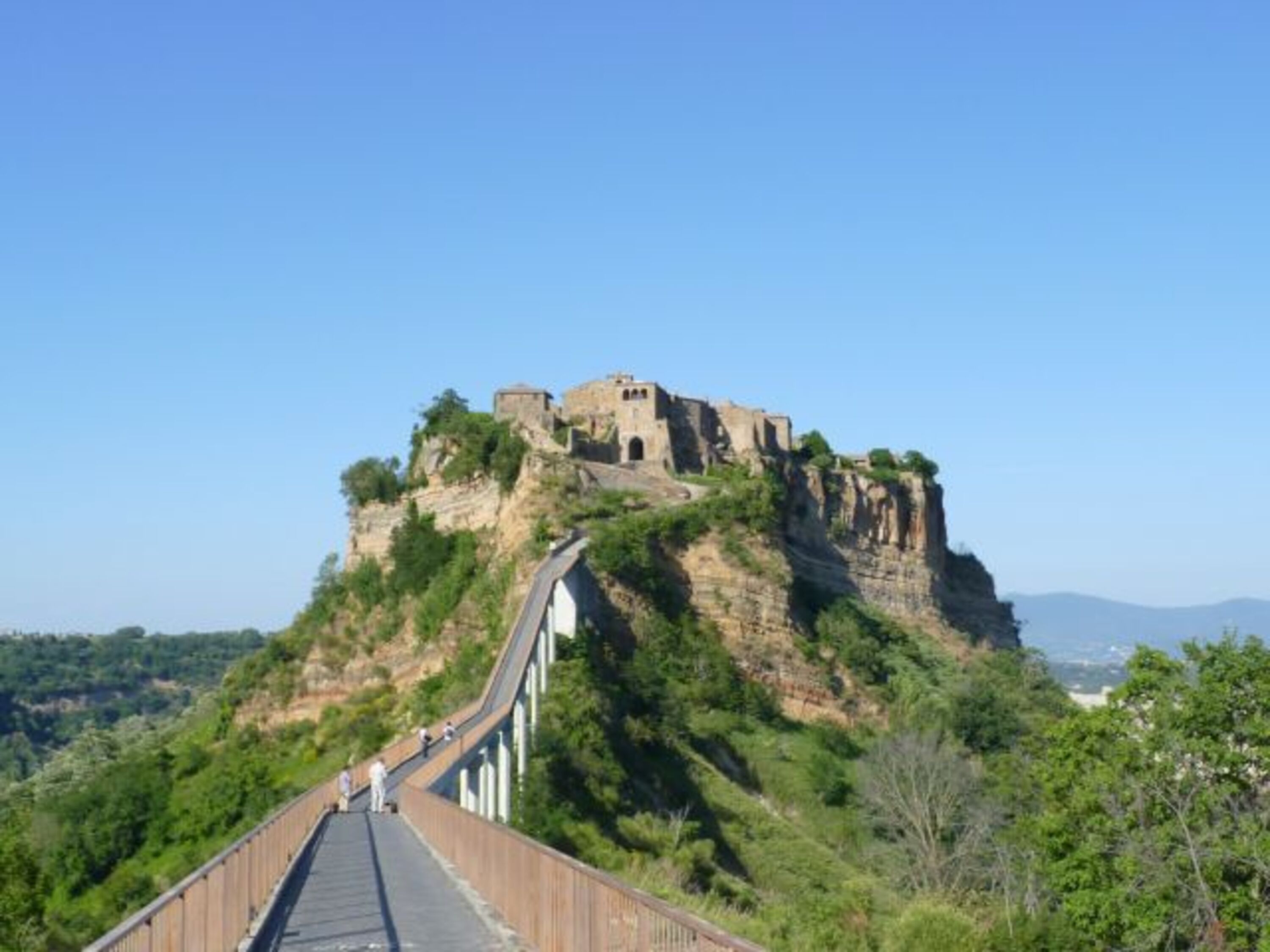 Das Dörfchen Civita di Bagnoregio