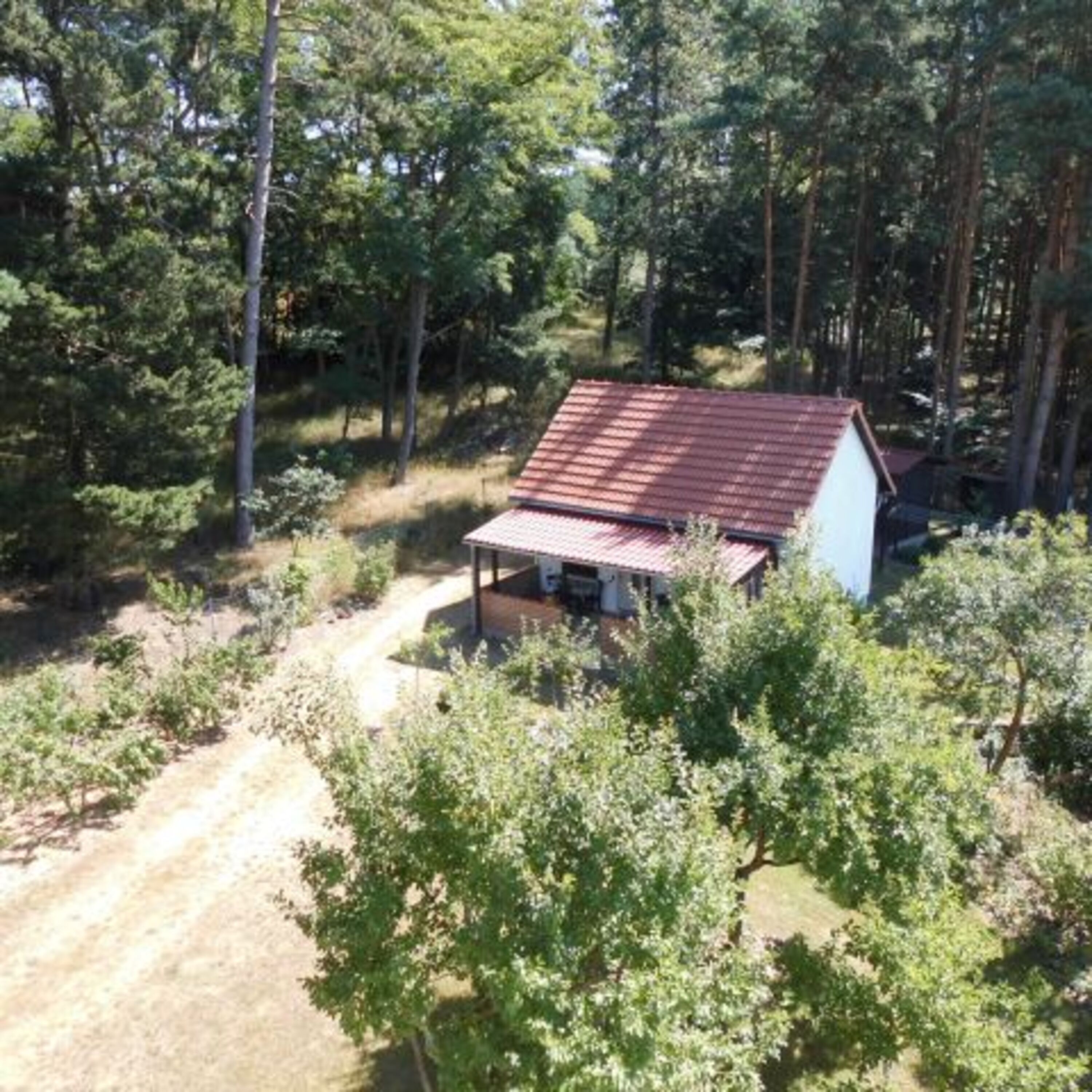 Bungalow am Waldrand, Einzellage
