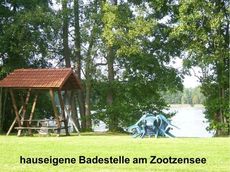 hauseigene Badestelle