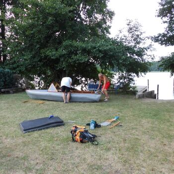 hauseigene Badestelle