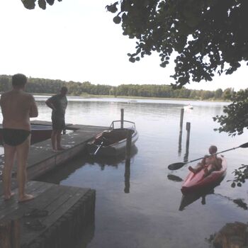 hauseigene Badestelle