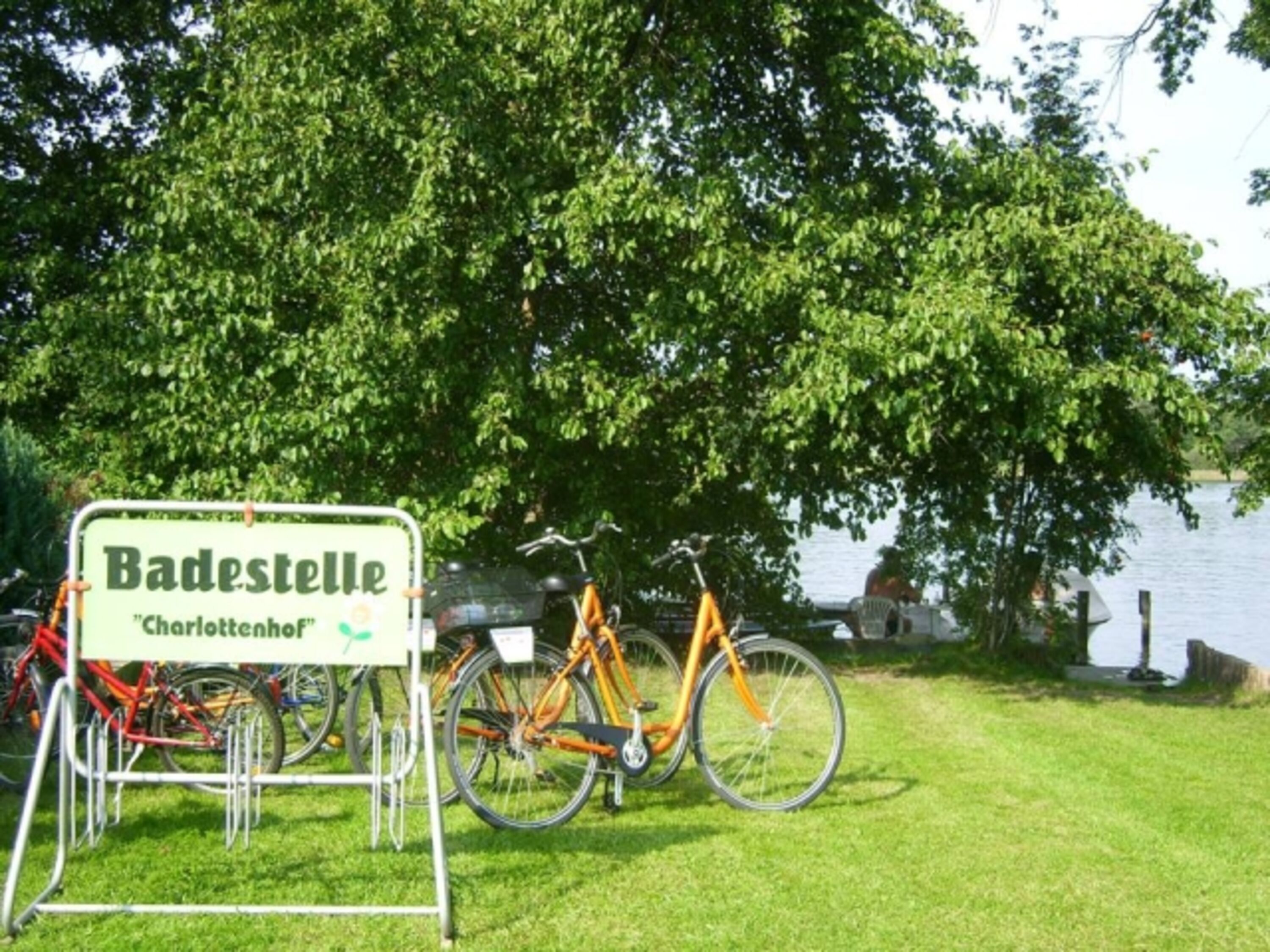 hauseigene Badestelle