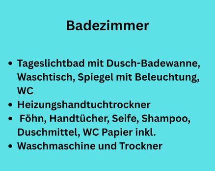 Badausstattung
