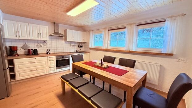 große Wohn-Essküche