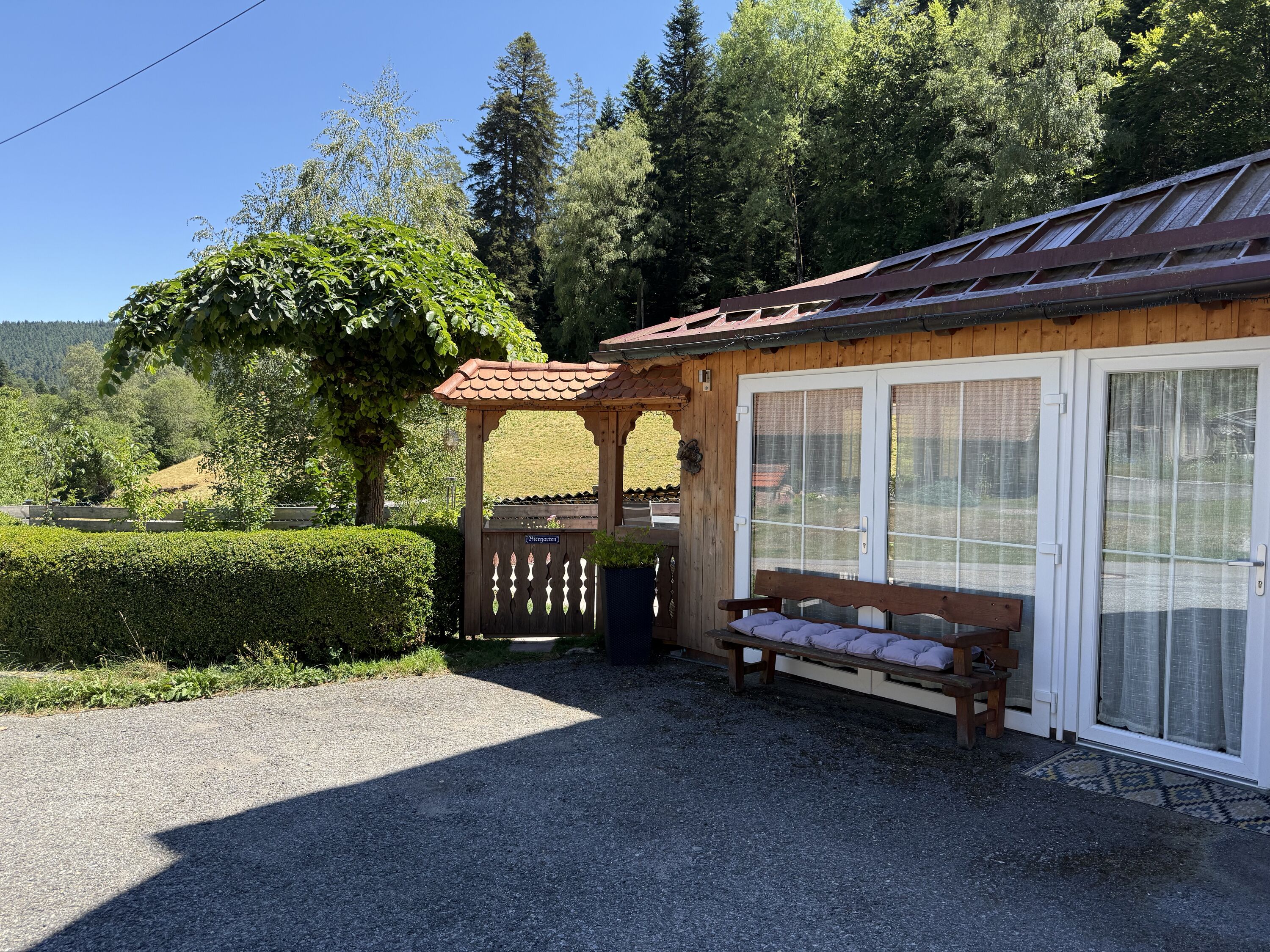 Eingang Sommerküche