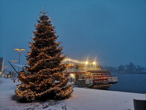 Kappelner Hafen im Advent..