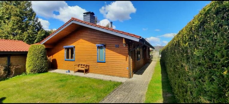 Ferienhaus Seestern bei besten Wetter