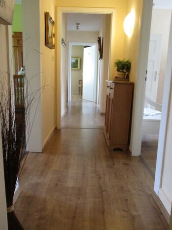 Eingang zur FEWO mit BERGBLICK